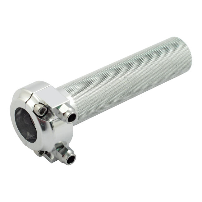 Biltwell, Whiskey Throttle Assembly. Polished 81-21 H-D With Dual Thro