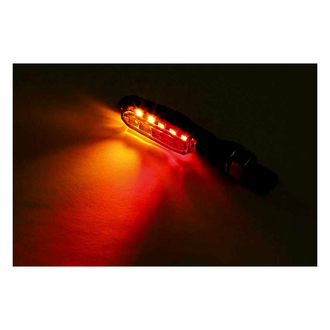 Sonic-X1, Led Taillight/Turn Signal Combo. Black