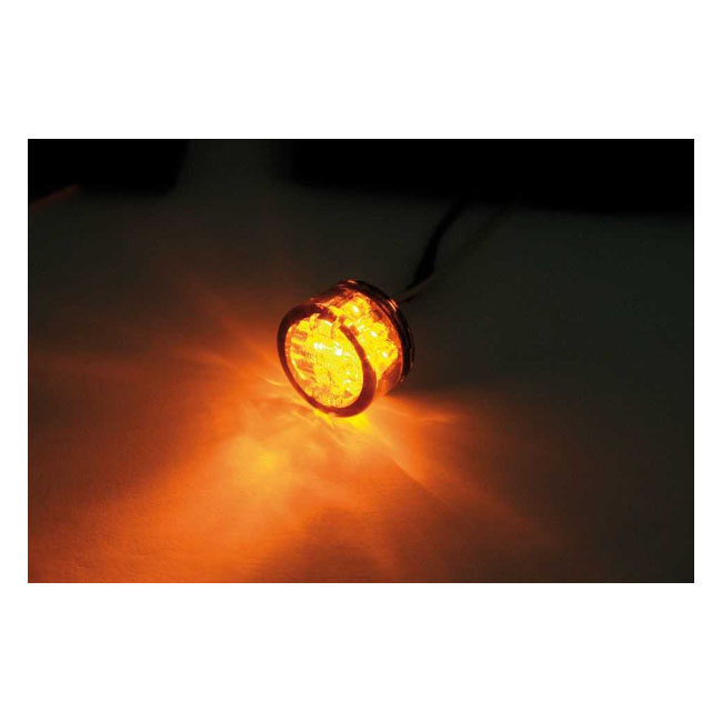 Pin, Led Turn Signals. Smoke Ece Appr. Lens Universal