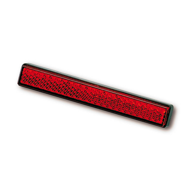Universal B-Seen Reflector. Rectangular. 100X13Mm. Red