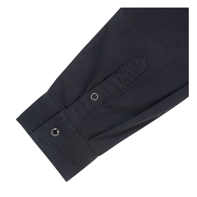 Biltwell Blackout Flannel Shirt Black Size S