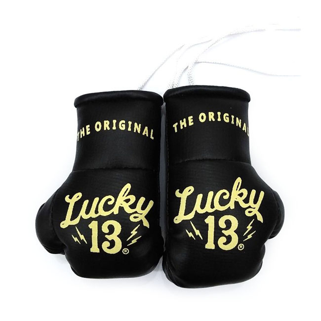 Lucky 13 Mini Boxing Gloves Black One Size