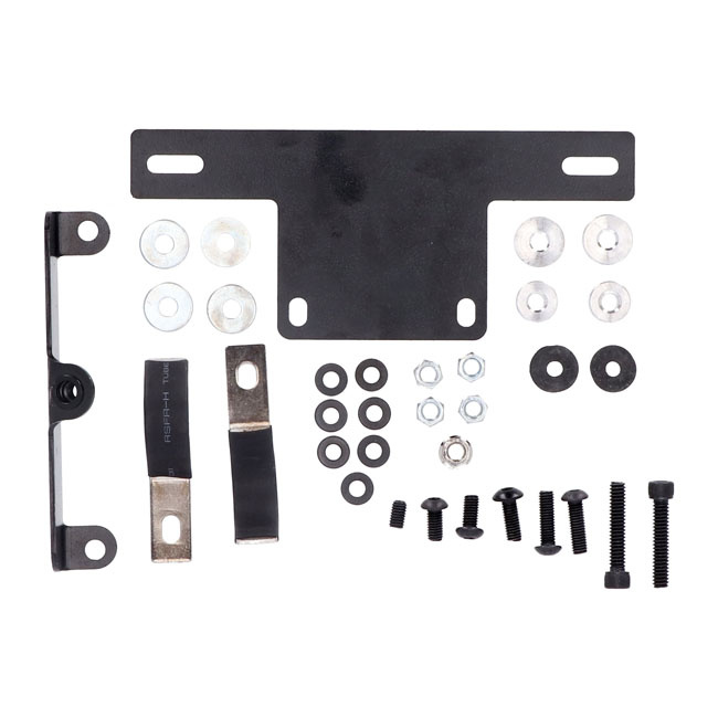 Front Chin Spoiler. Black 04-17 Softail, 96-16 Touring