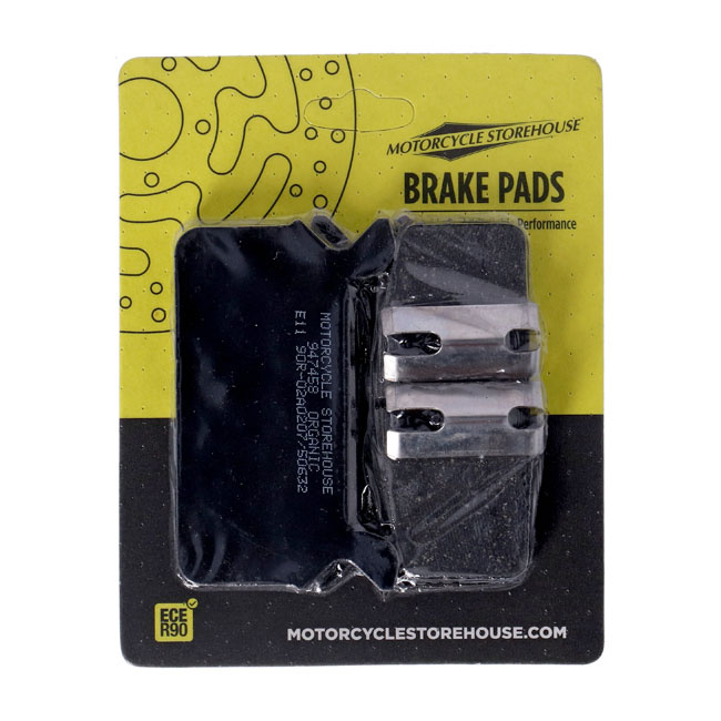 Mcs, Brake Pads Rear. Organic Rear: 86-99 Flt