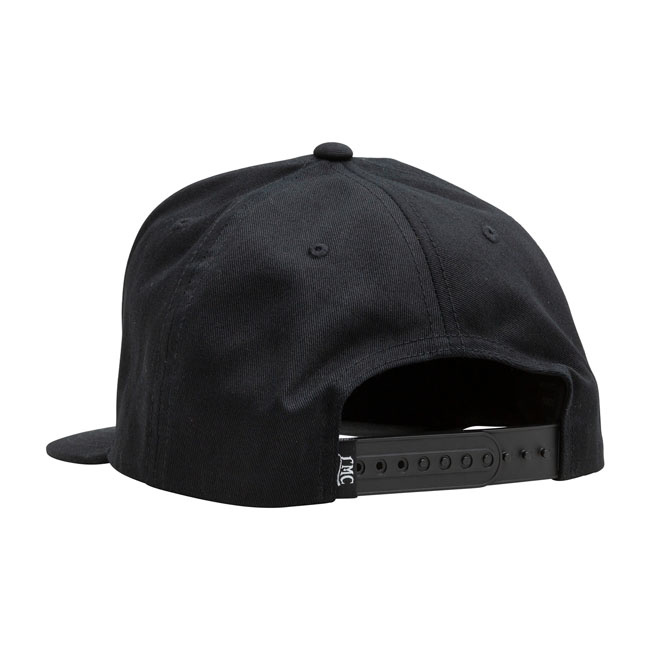 Loser Machine Anvil Snapback Cap Black  One Size Fits Most