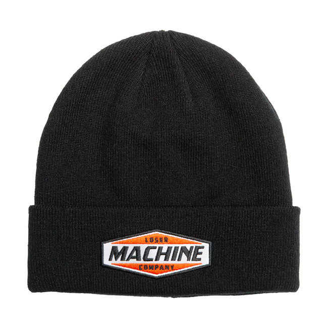Loser Machine Tempered Beanie Black One Size Fits Most