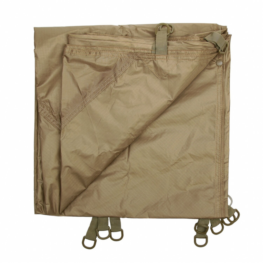 Fostex TF-2215 tarp wolf brown  Very lightweight tarp. Ideal for vario
