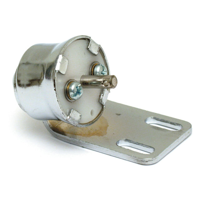 Mechanical Brake Light Switch, Rear. Chrome 75-76 Xl