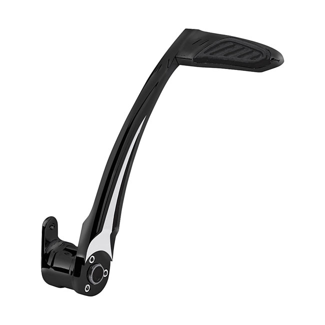 Pm, Flt/Flst Brake Lever. Contour. Black Cc 97-07Flt/Touring, 87-17 Fl