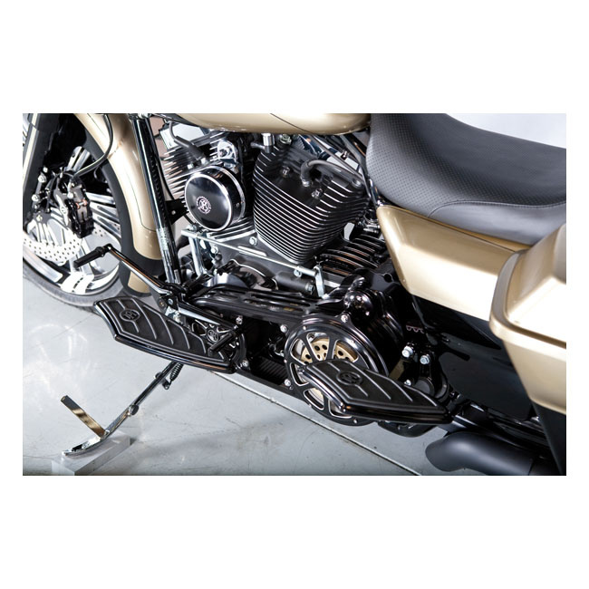 Pm, Shift Lever & Spacer. Toe/Heel Shift. Contour. Black Cc 83-23 Flt/