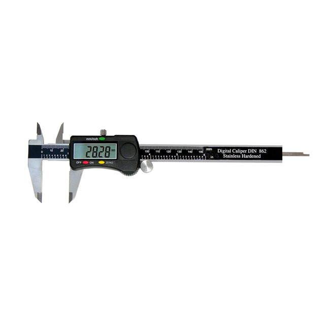 Mib, Digital Caliper With Roll. Din 862. 150Mm
