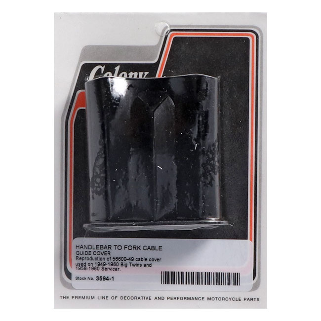 Colony, Handlebar To Fork Cable Guide Cover 49-60 Bt, 58-60 Servicar