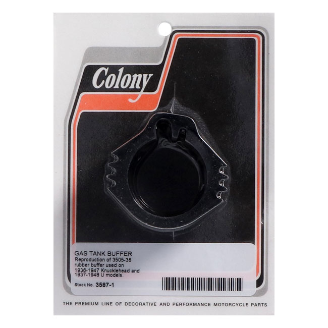 Colony, Gas Tank Buffer 36-47 Bt (Knucklehead), 37-48 U Models