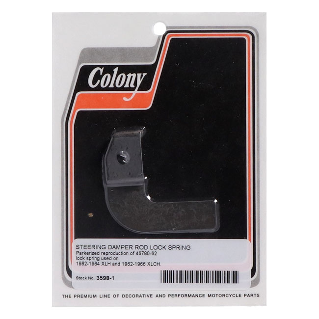 Colony, Steering Damper Rod Lock Spring 62-64 Xlh, 62-66 Xlch