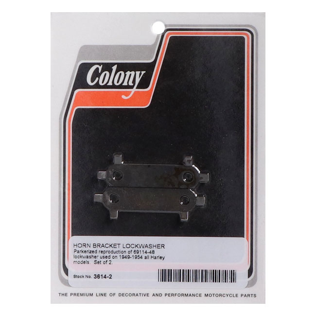 Colony, Horn Bracket Lockwasher 49-54 All Hd