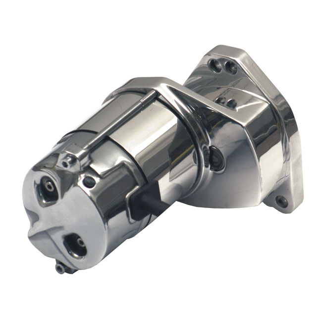 Spyke, Starter Motor 1.4Kw. Chrome 80-85 Flt, Fxr