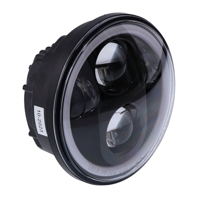 Bright 5.75 inch led headlamp Black