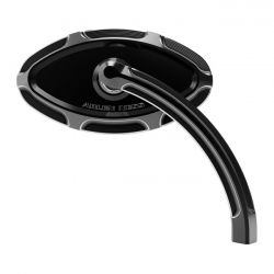 Ness Beveled Cats Eye Mirror Black