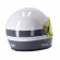 Roeg Chase Fog Line Helmet Size 2Xl