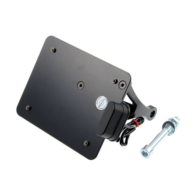 Cult-Werk, Side Mount License Plate Bracket. Switzerland 02-17 V-Rod