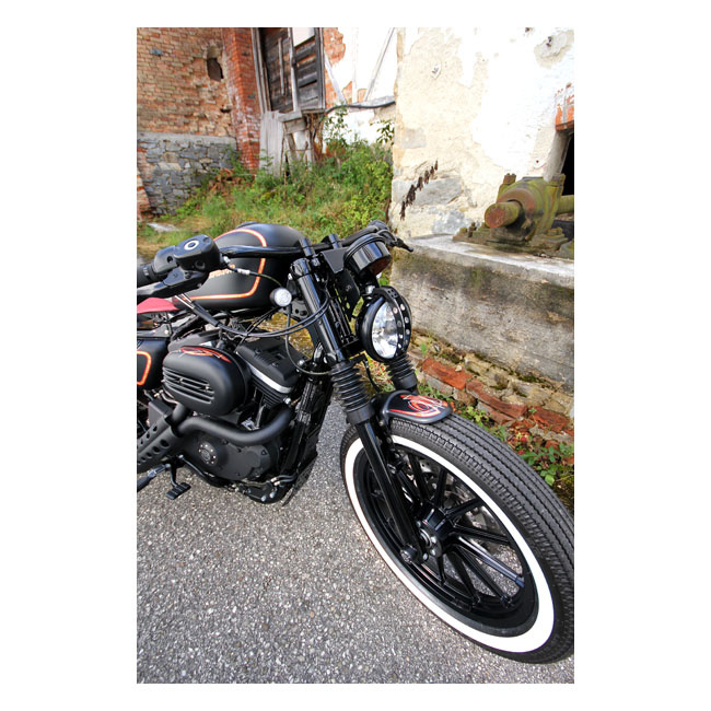Cult-Werk, 'Bobber' Front Fender. Matte Black 11-22 All Xl (Excl. Xl12