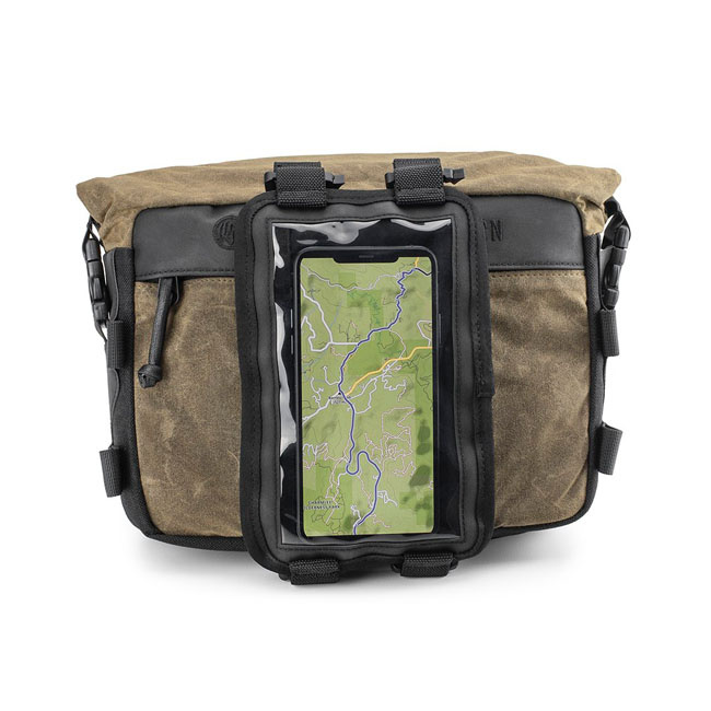 Rsd X Kriega Roam Handlebar Bag Ranger Volume 3-Litres (183 Cu In) Cap