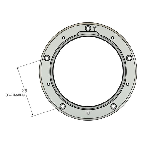 Trask, Assault series derby cover. Chrome 99-17 Dyna, 99-18 Softail (E