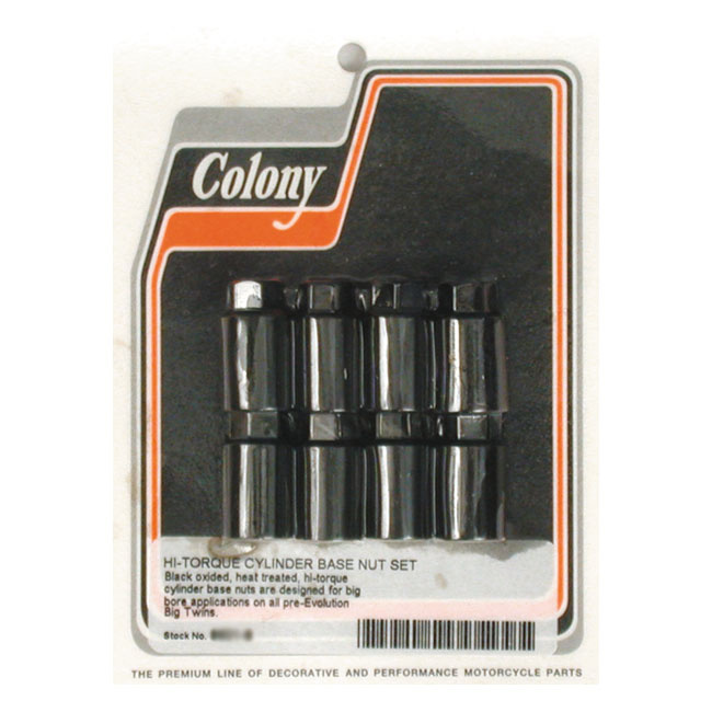 Colony Cyl Base Nut Kit 'High Torque' 36-84 B.T.