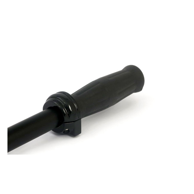 Custom Throttle Clamp, Dual Cable 81-95 B.T., Xl Gloss