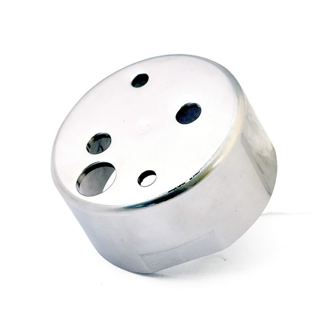 Alu Speedo Cover, For Mmb 48Mm Gauges  POLISHED USE WITH 900187/900188