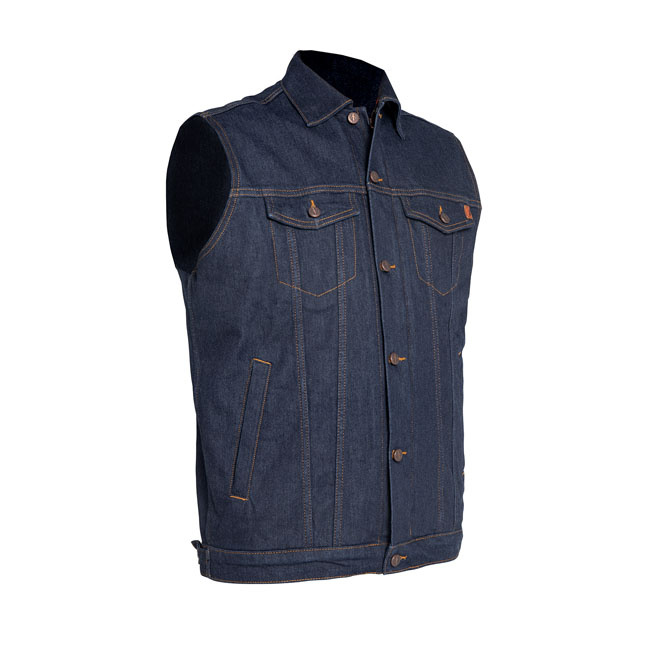 John Doe Vest Raw Blue Le