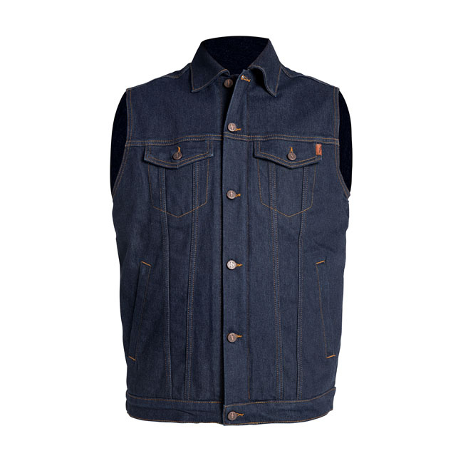 John Doe Vest Raw Blue Le