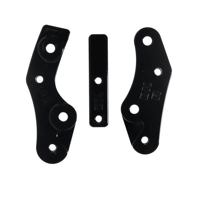Dk Custom Products, Rider Floorboard Relocation Kit. Black 18-23 M8 So