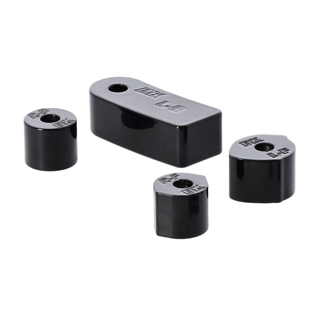 Dk Custom Products, Rider Floorboard Relocation Kit. Black 18-23 M8 So