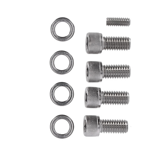 Dk Custom Products, Rider Floorboard Relocation Kit. Black 18-23 M8 So