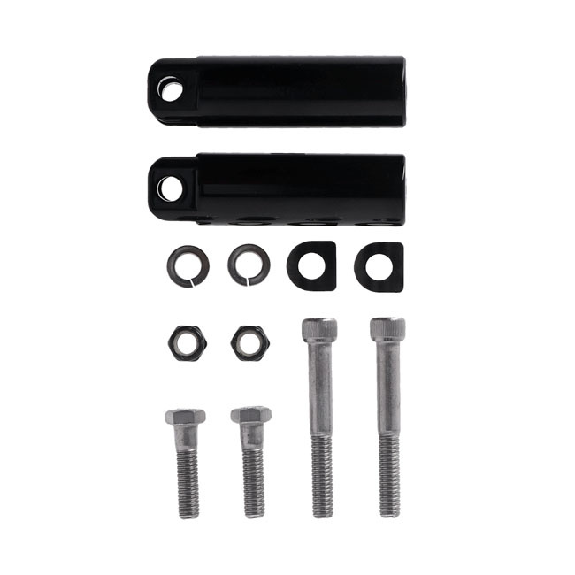 Dk Custom Products, M8 Passenger Footpeg Mount Kit 18-23 M8 Softail Wi