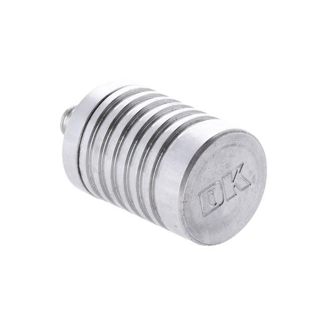 Dk Custom Products, 4 Stage Billet Catch Can. Clear 93-23 H-D Models