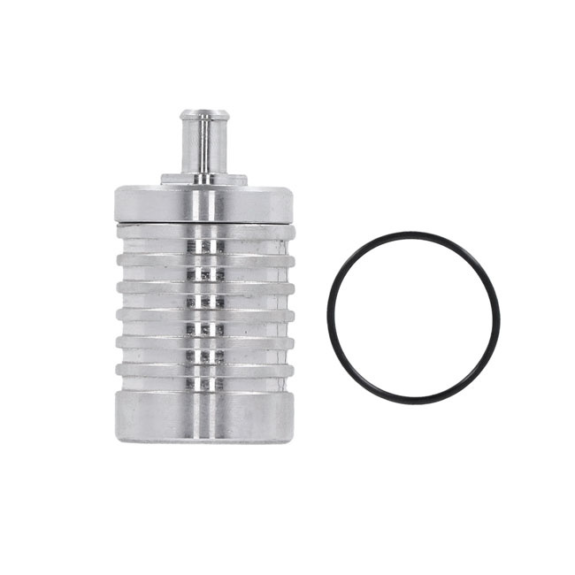 Dk Custom Products, 4 Stage Billet Catch Can. Clear 93-23 H-D Models