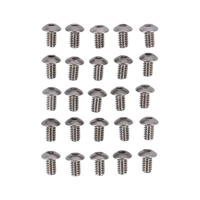 10/24 X 3/8 Inch Buttonhead Bolt Ss  25-Pack