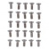 10/32 X 1/2 INCH FLATHEAD ALLEN BOLT SS 25 pack 10/32 X 1/2 INCH FLATHEAD ALLEN BOLT SS 25 pack