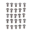1/4-20 X 5/8 INCH BUTTONHEAD BOLT SS  25 pack