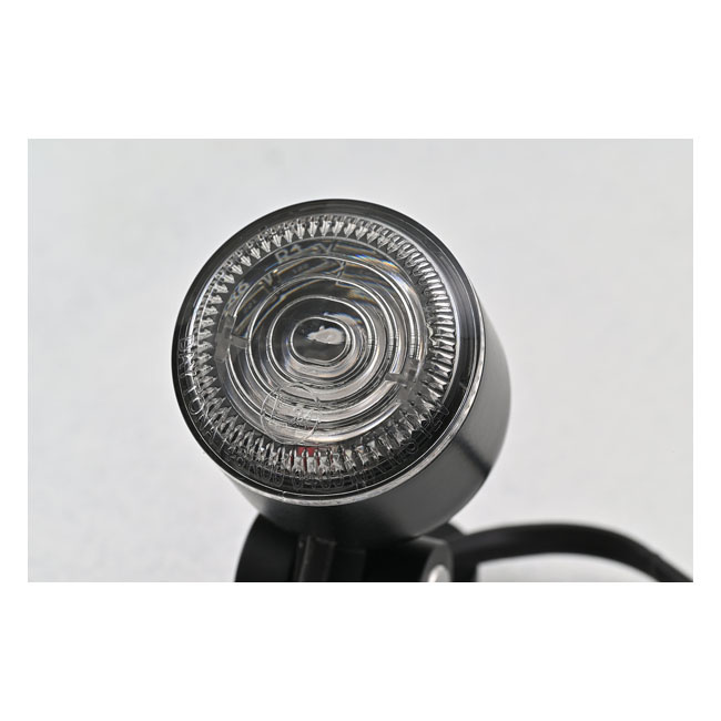 Daytona, D-Tail Led Taillight. Black Universal