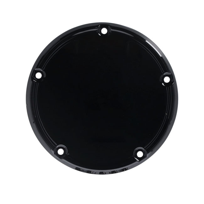 Derby Cover, Smooth Domed. Black 19-23 Softail, 2018 Flsb Sport Glide