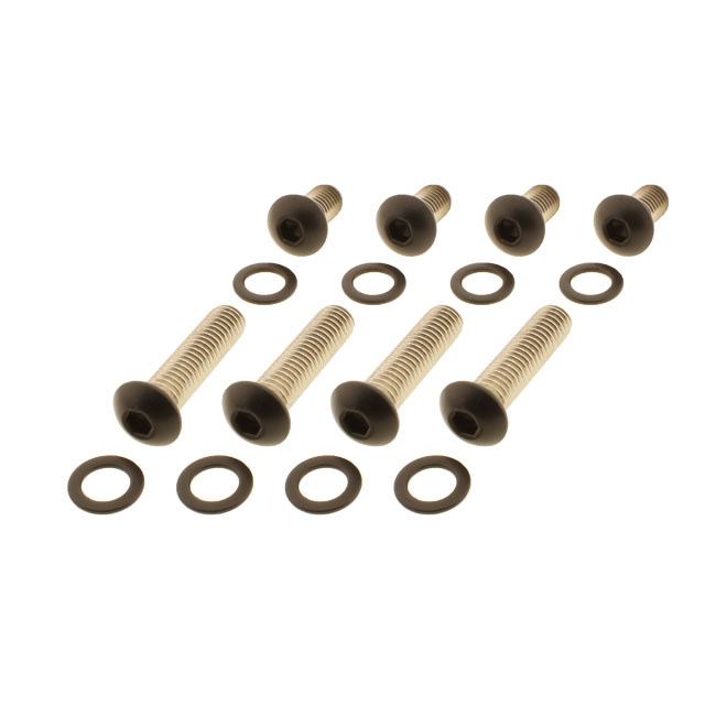 Screws4Bikes, Bolt Kit, Fender Struts 18-23 M8 Softail