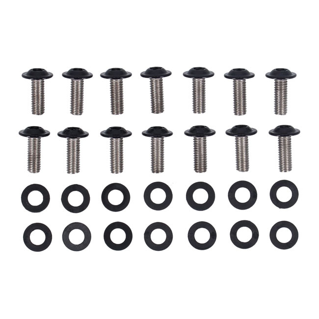 Screws4Bikes, Bolt Kit, Chin Spoiler 21-23 Sportster S