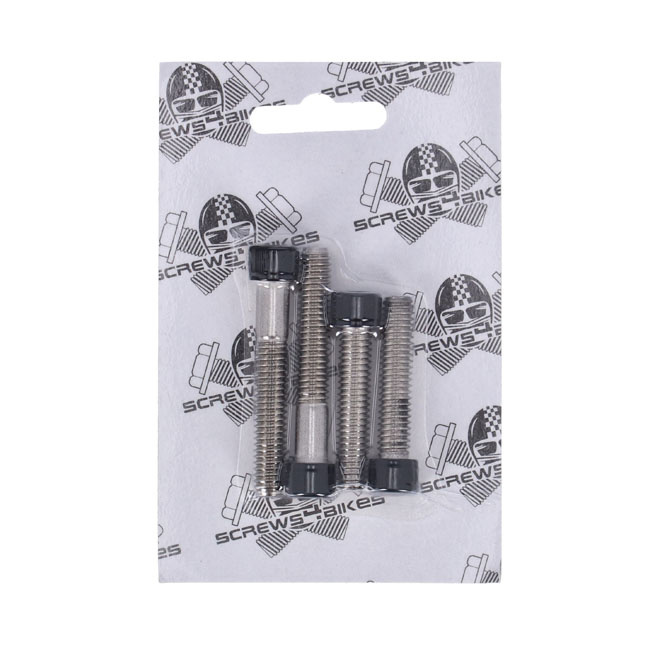Screws4Bikes, Bolt Kit, Handlebar Top Clamp Dyna: 91-05