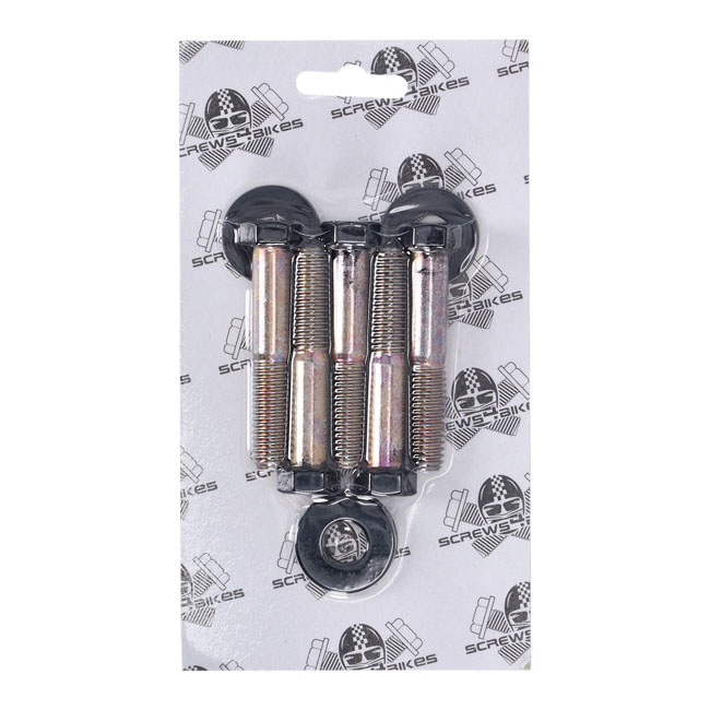 Screws4Bikes, Bolt Kit, Pulley 07-23 Softail, 06-17Dyna
