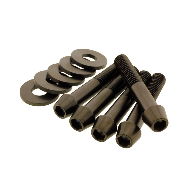 Screws4Bikes, Bolt Kit, Pulley 07-23 Softail, 06-17Dyna