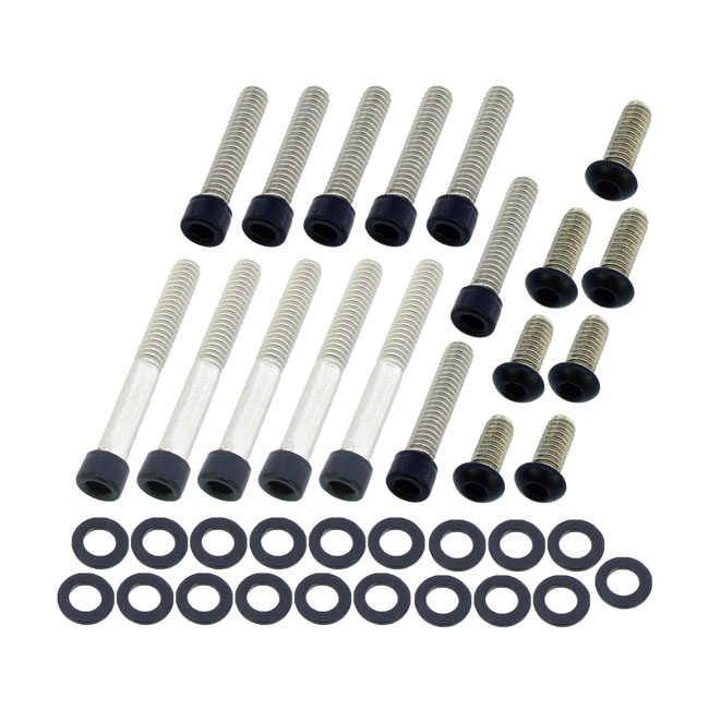 Screws4Bikes, Bolt Kit, Primary Cover 91-98 Dyna, 89-99