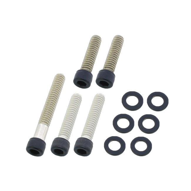 Screws4Bikes, Bolt Kit, Cam Cover 70-84 Shovelhead Matt